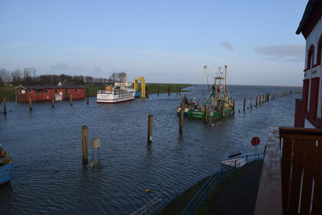 Heimathafen Ueber Hafen-Pub Apartman Pellworm Kültér fotó